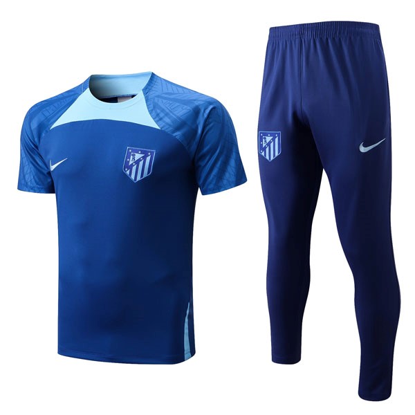 Trikot Atletico Madrid Komplett-Set 2022-2023 Blau